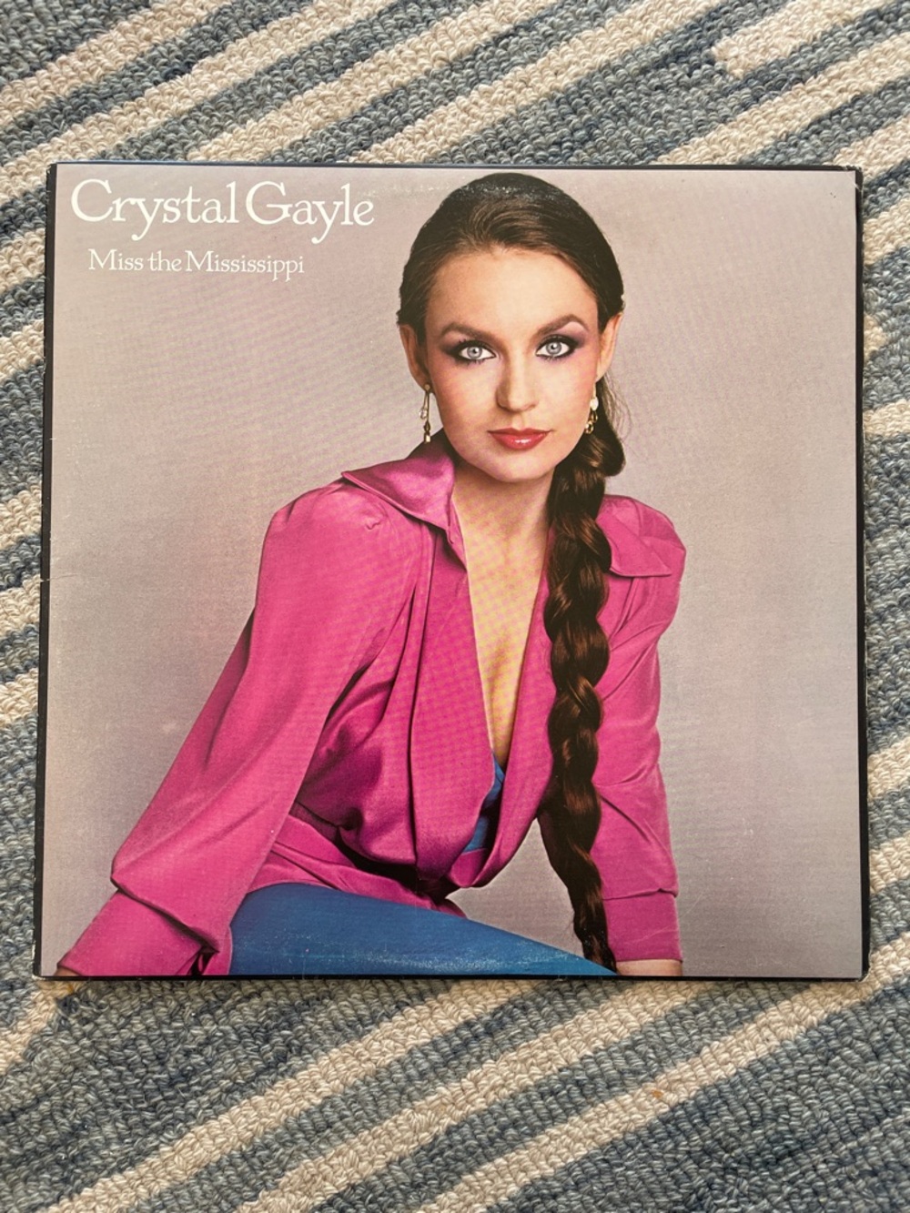 3/$25 Crystal Gayle "Miss the Mississippi" Album 1979 NM
